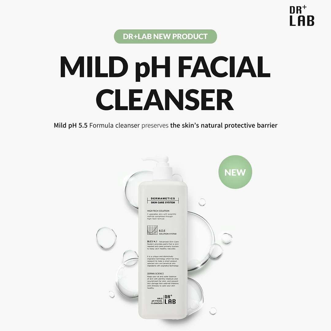 New product Mild pH Facial Cleanser 🫧🧼 Dr+Lab CosMediSkin
