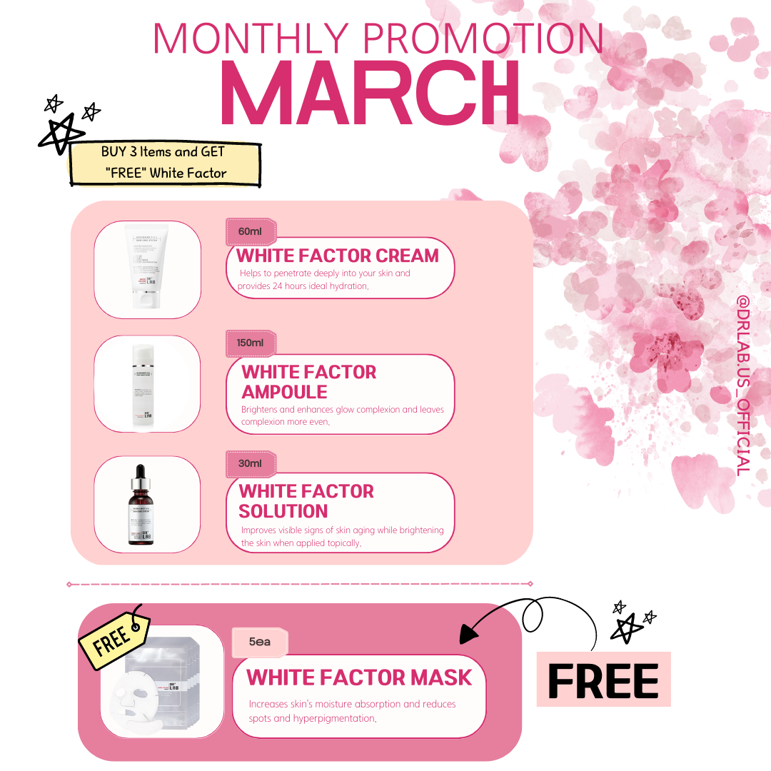 [Monthly Promotion] March Special offer is here 💞✨