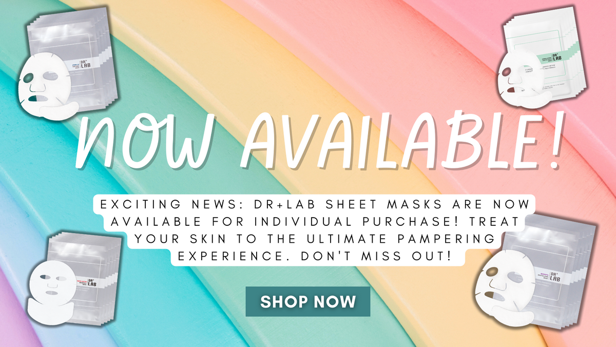 DR+LAB Sheet Masks are now available for individual purchase! – Dr+Lab ...