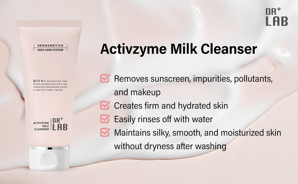 DR+LAB Activezyme Milk Cleanser