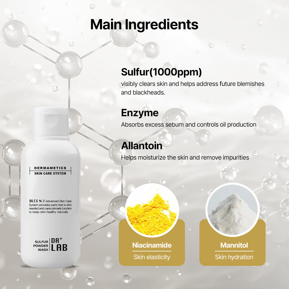 DR+LAB Sulfur Powder Wash